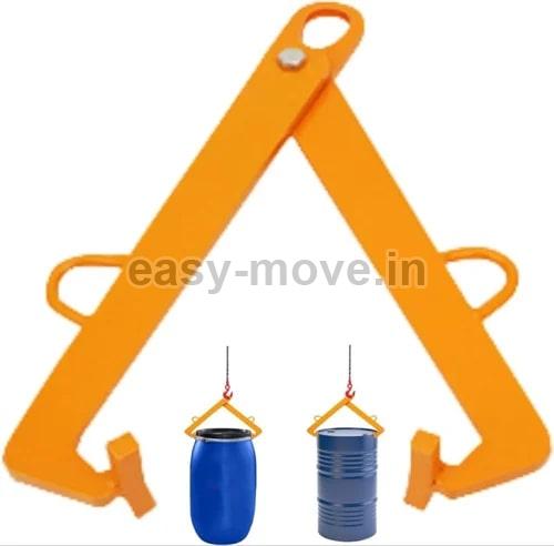 Easy Move Yellow Aluminium Drum Locking Clamp, Size : Standard