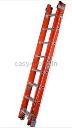 Polished Frp Extension Ladder, Color : Grey, Red