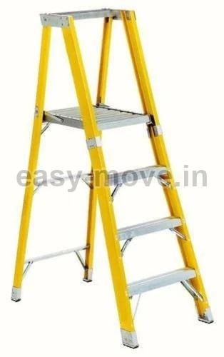 Grey Polished Frp Platform Ladder