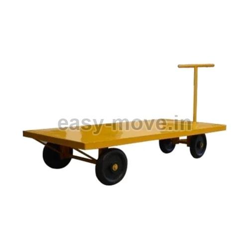 Easy Move Polished Iron Garbage Hand Trolley, Size : Standard