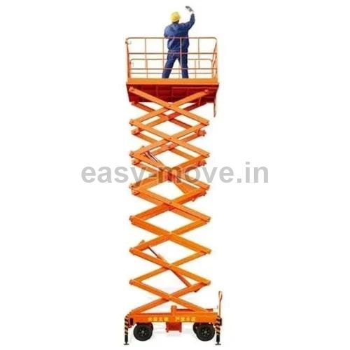 High Rise Scissor Work Platform, for Industrial, Load Capacity : 200-250 kg