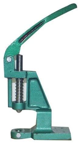 Sea Green Manual Snap Button Hand Press Machine