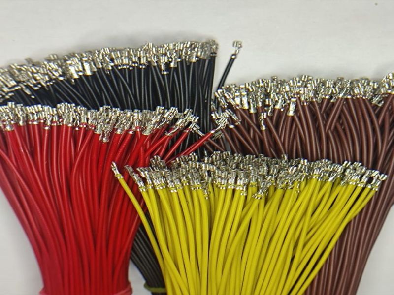 Multi Colour Fully Automatic Type Crimped Cable, for Automotive Wiring, Inner Material : Copper