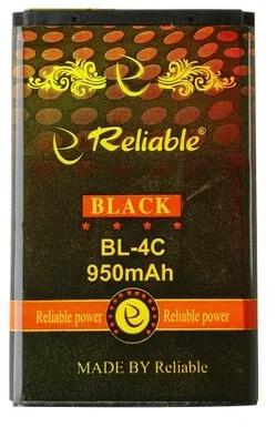 Black Reliable BL 4C Mobile Battery