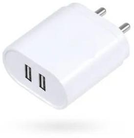 Reliable Dual Port Mobile Charger, Cable Length : Without Cable