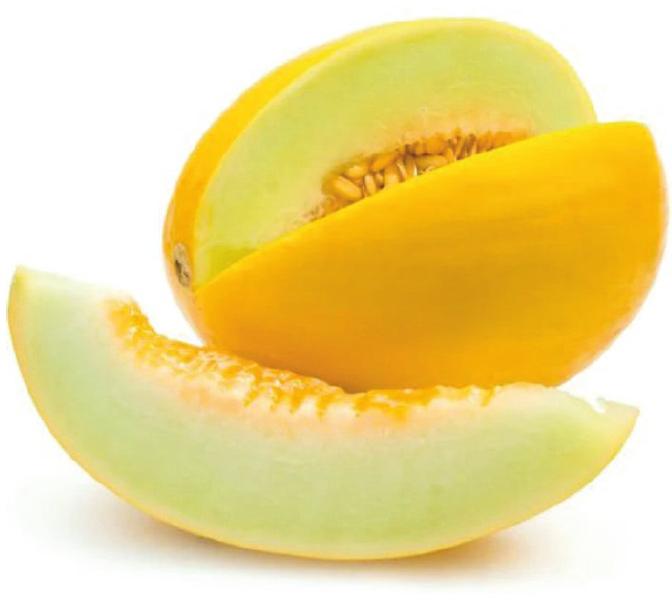 Natural F1-Yellow Sapphire Muskmelon Seeds, for Agriculture, Style : Dried