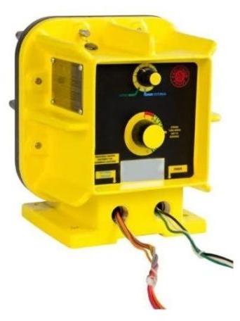 Yellow 220V High Pressure E Series Electronic Dosing Pump, for Industrial Use