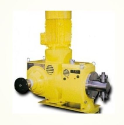 Yellow 220V PNZ Series Plunger Type Dosing Pump, for Industrial, Pressure : Max.250 Kg/cm2