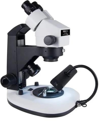 Black 220V Jewellery Gemological Microscope, for Science Lab, Size : Standard