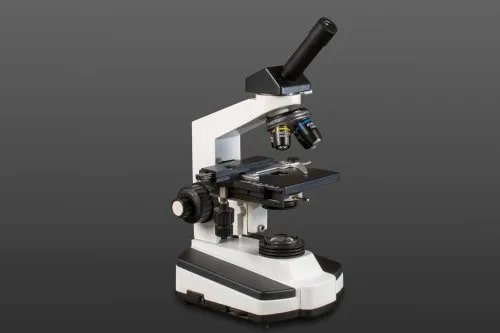 Black 220V Portable Gemological Microscope, for Science Lab