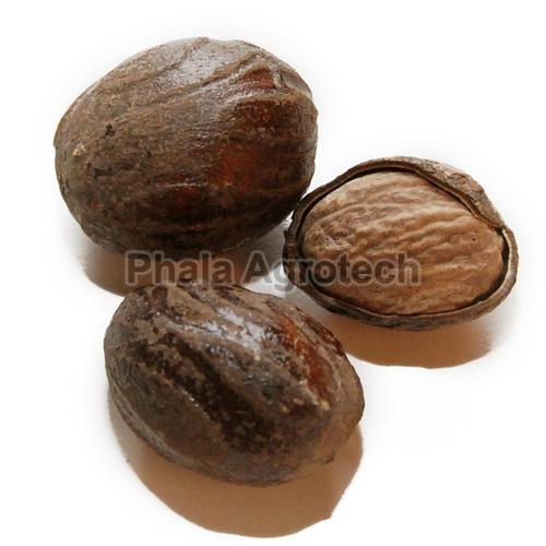Natural Shelled Nutmeg, Color : Brown