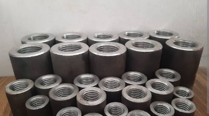 Polished Mild Steel Rebar Couplers, for Jointing