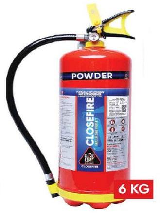 Red 6kg Powder Base Fire Extinguisher, Certification : ISI Certified