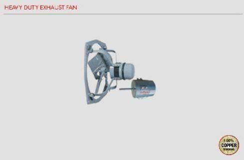 Heavy duty exhaust fan