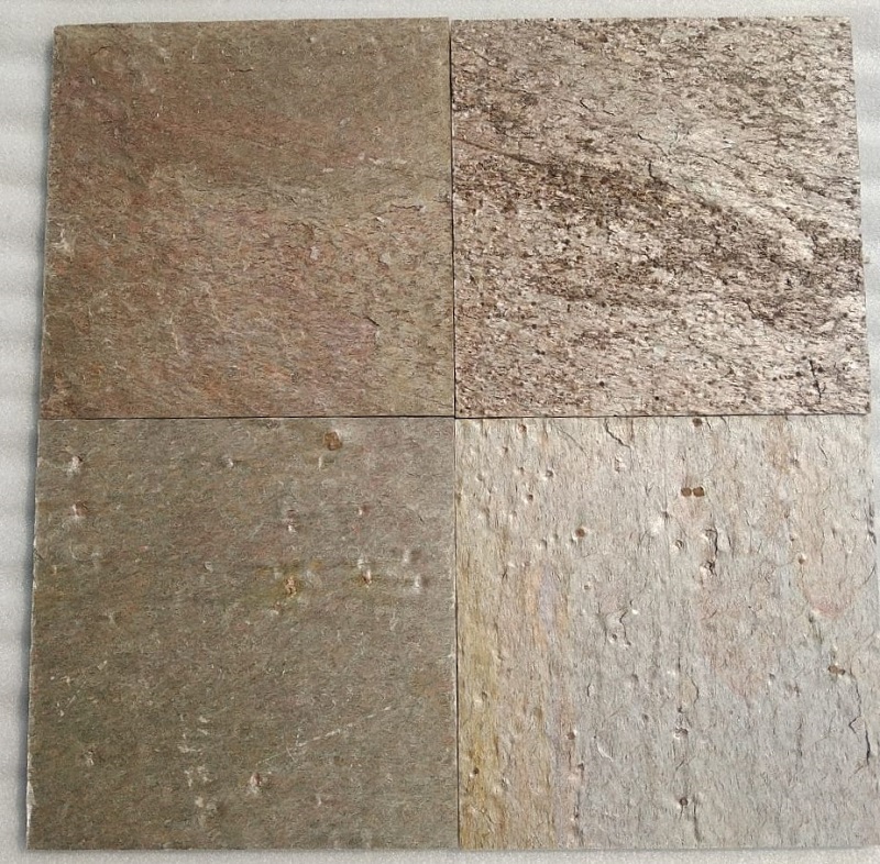 Indian Golden Slate Natural Surface Stone, for Apartment, Style : Contemporary