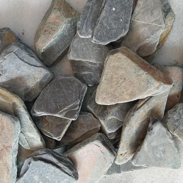 Indian Jak Multicolor Slate Aggregates Tumbled Paddlestones For Garden Decoration Pathways Water Fea