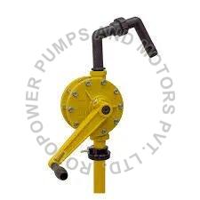Polypropylene Hand Operated Barrel Pump, Color : Yellow