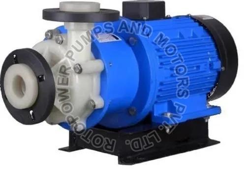 2880 Rpm Rotopower Pvdf Magnetic Drive Pumps, For Industrial