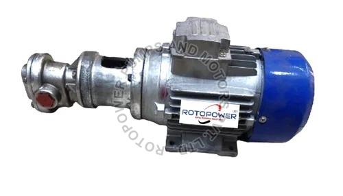 3 Phase Rotopower Stainless Steel Gear Pump Monoblock, for Industrial