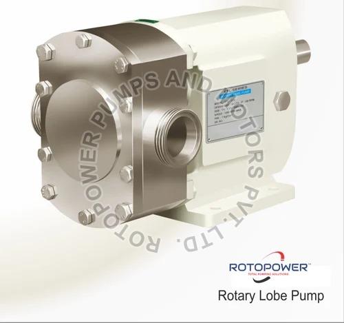 Rotopower Rotary Lobe Pump, Rated Voltage : 415v