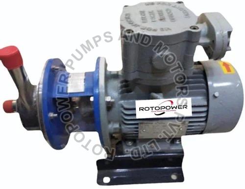 Rotopower Stainless Steel Flameproof Pump, Voltage : 415v AC