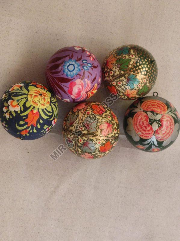 Round Printing Plastic Christmas Balls, for Hospitals Clinic, Size : Multisizes