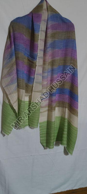 Printed Ladies Pashmina Baildar Shawl, Packaging Type : Poly Bag