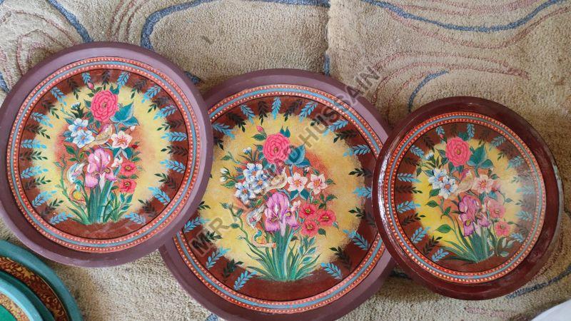 Multi Colour Round Plastic Printed Wall Plates, for Decoration, Feature : Easy To Fit