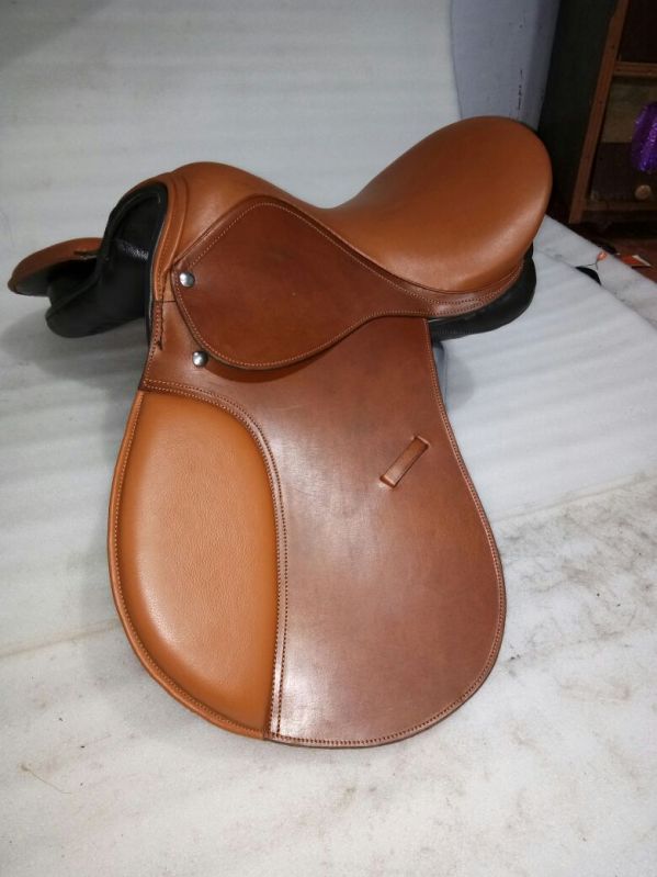 Leather Horse Brown Riding Saddle