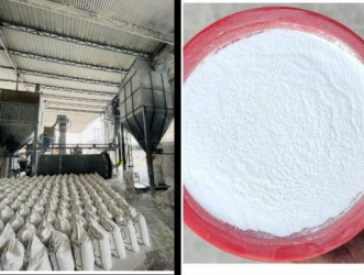 White Powder 2.5 MM Dolomite Mineral, for Industrial Use, Packaging Type : Plastic Packet