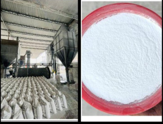 Powder 50-150 Dolomite Sand, Color : White