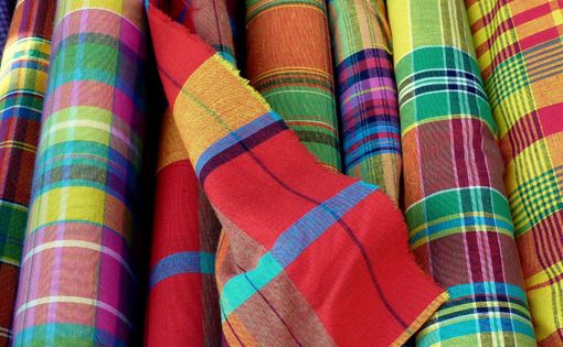 EXSO madras fabrics, for Dresses, Style : Ethnic