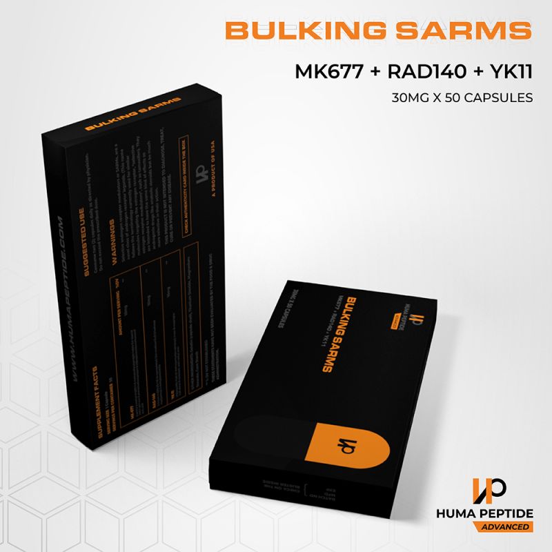 Huma Peptide Bulking Sarms Capsules, Packaging Type : Box