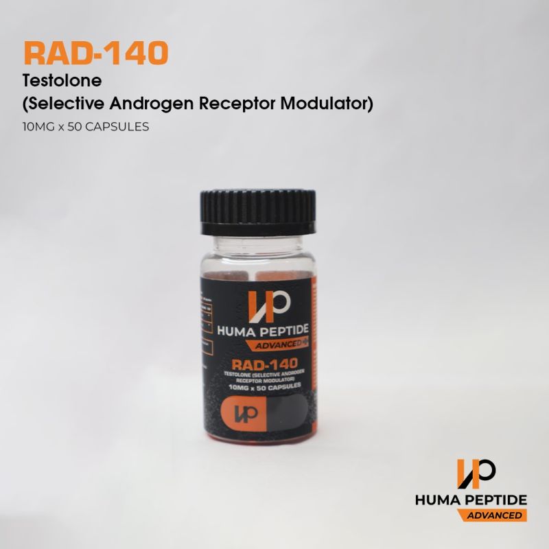 Huma Peptide RAD-140 Capsules, Packaging Type : Plastic Bottle