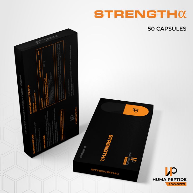 Huma Peptide Strengthα Capsules, Packaging Type : Box