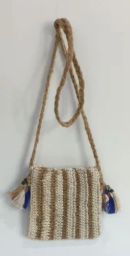 Brown Jute Crochet Bag, Feature : Stylish, High Quality, Fashionable