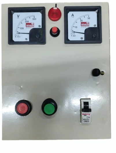 single phase control panel