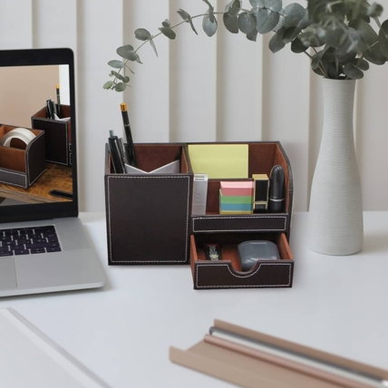 Leather Desk Organisers, Style : Modern