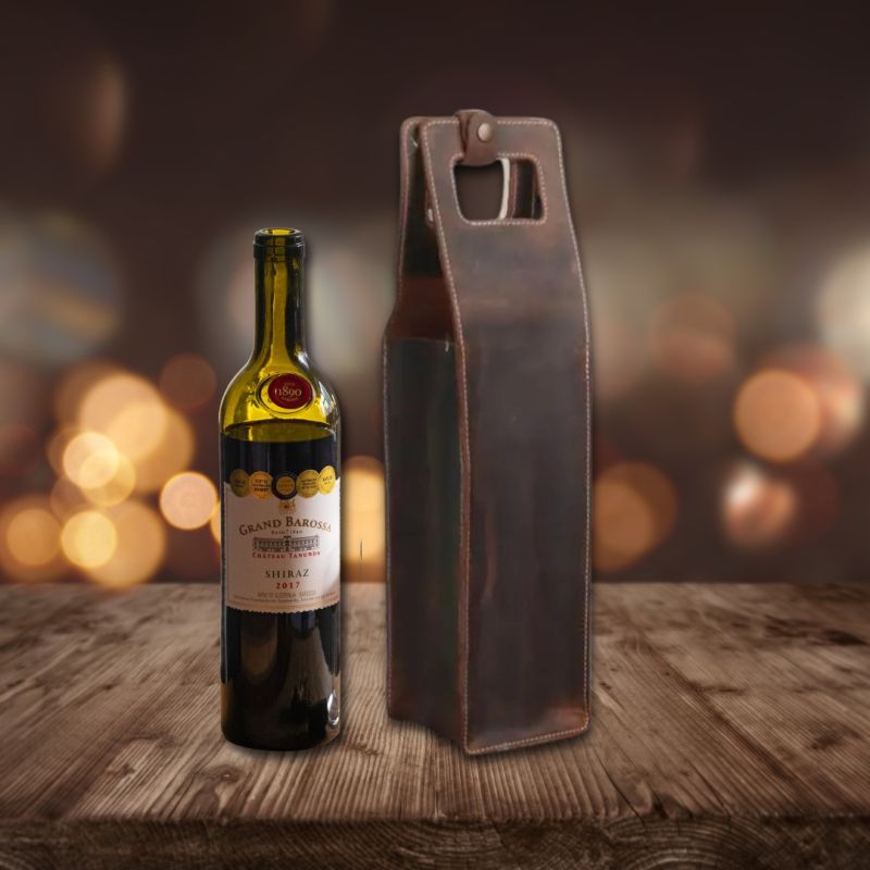 Brown Plain Leather Drink Holders, Holding Capacity : 500-1000 Ml