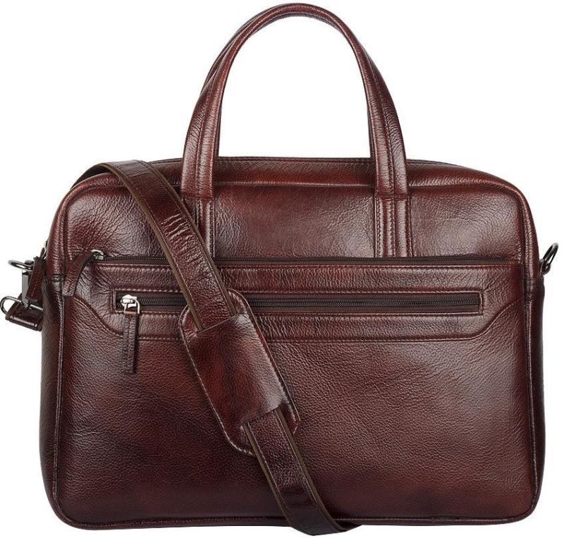 Plain Leather Office Bag, Gender : Unisex