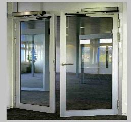 Polished Mild Steel Automatic Swing Door, for Restaurant, Office, Hotel, Home, Size : Multisizes
