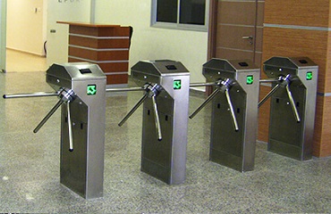 Electric 220V Mild Steel Automatic Turnstile Gates, for Industrial, Size : Multisizes