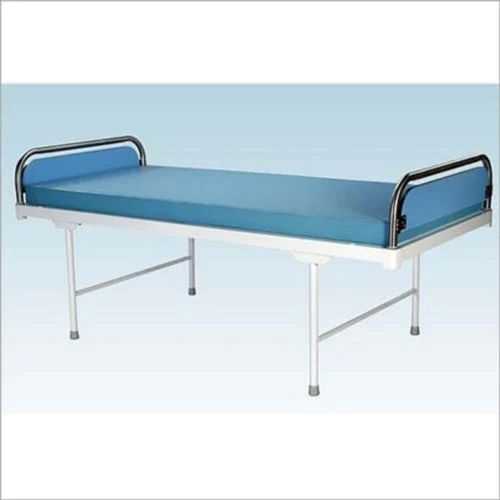 White Rectangular 4 Inch Hospital Plain Bed, Feature : Accurate Dimension, Durable, Fine Finishing