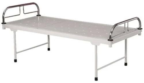 Color Coated Mild Steel Deluxe Hospital Plain Bed, Feature : Accurate Dimension, Attractive Designs