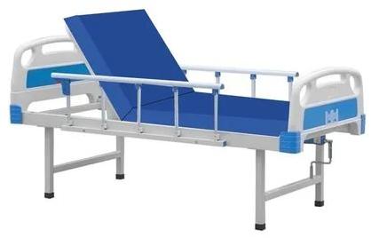 Blue Semi Fowler Bed With Mattress, for Hospitals, Size : 2030x900x600 mm