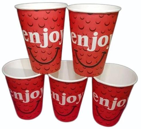 210ml Printed Paper Juice Glass