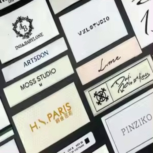 woven garment labels