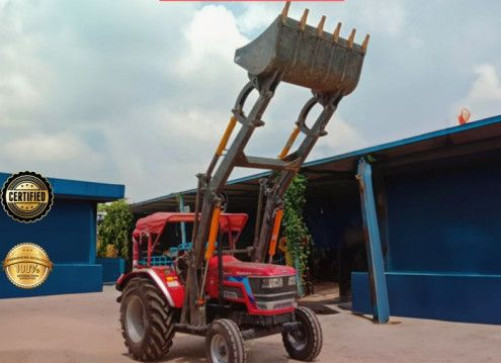 Fuel Metal Tractor Front End Loader, For Construction