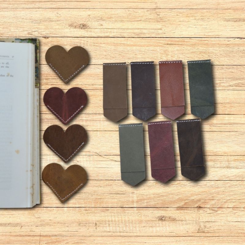 Leather Bookmarks