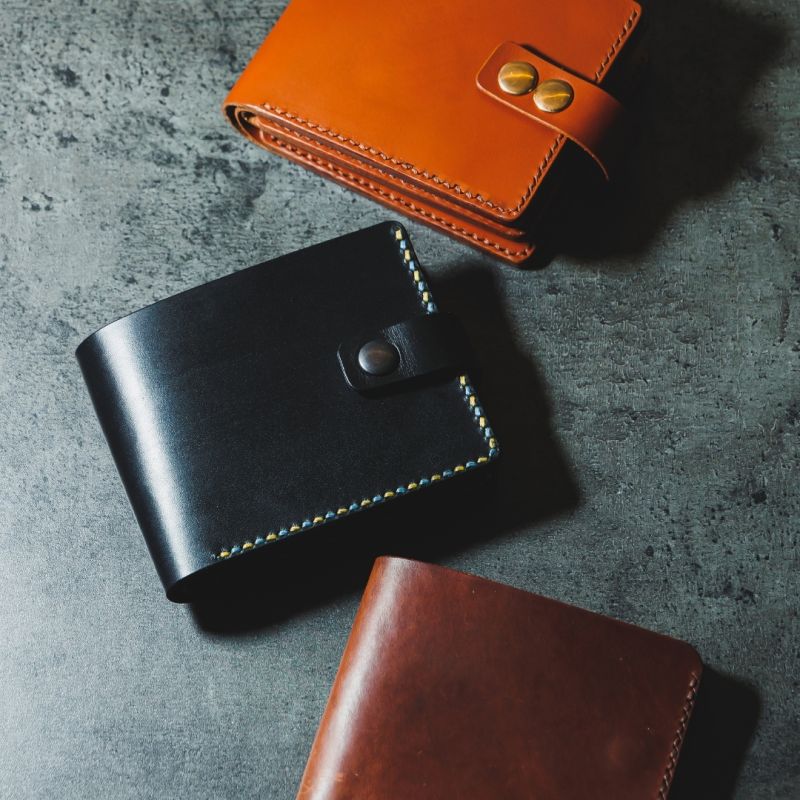 Plain Pure Leather Wallets, Style : Modern